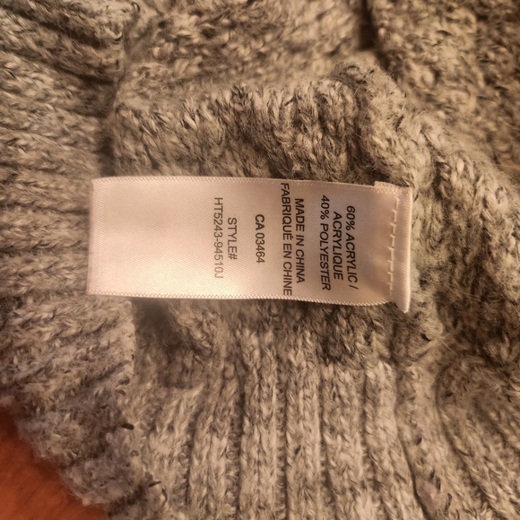 Cozy gray Revolution cowl neck sweater - Picture 7 of 10